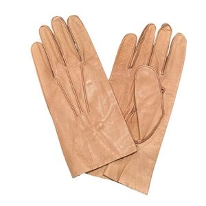 Gates Tan Deerskin Leather Gloves New Old Stock